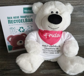 Teddybär zur Geburt mit Namen