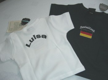 Trikot mit Name für Babys