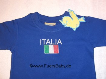 Baby Trikot blau Italien