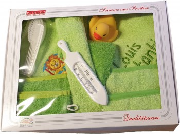 Baby Geschenkset Wörner grün