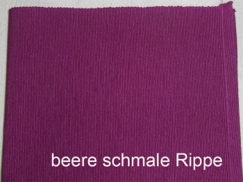 Platzdeckchen beere schmale Rippe